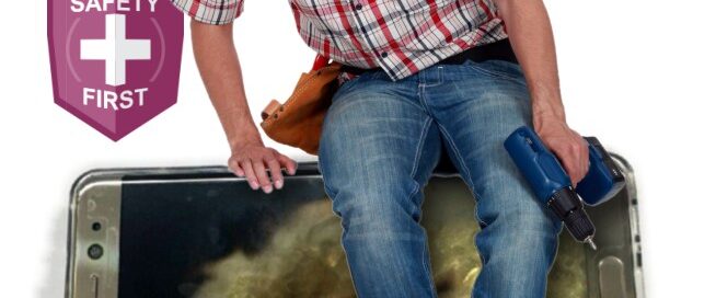 Galaxy Note 7 and Construction Safety