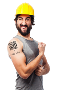Credential Verification Service QR code verification Tattoo